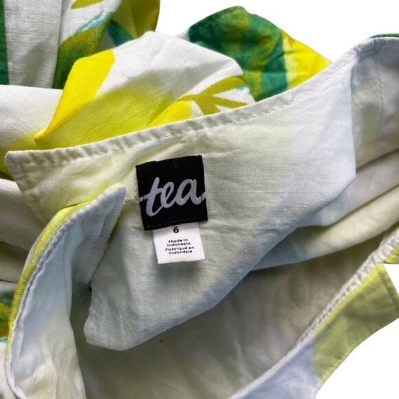 Tea Collection Guava-Go-Go Skirted Collared Dress Size 6 Years - Picture 6 of 6